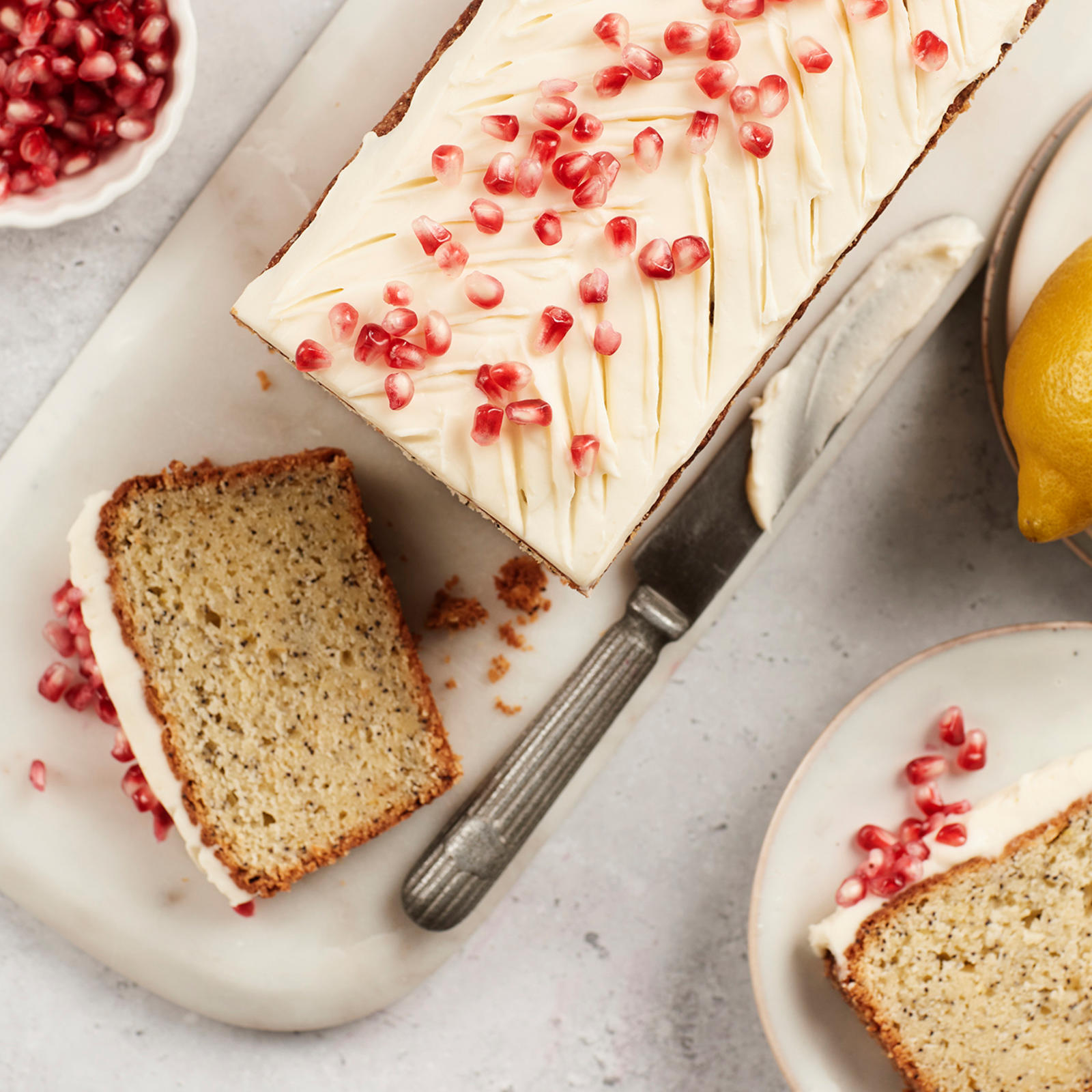 Jouluinen sitruunakakku