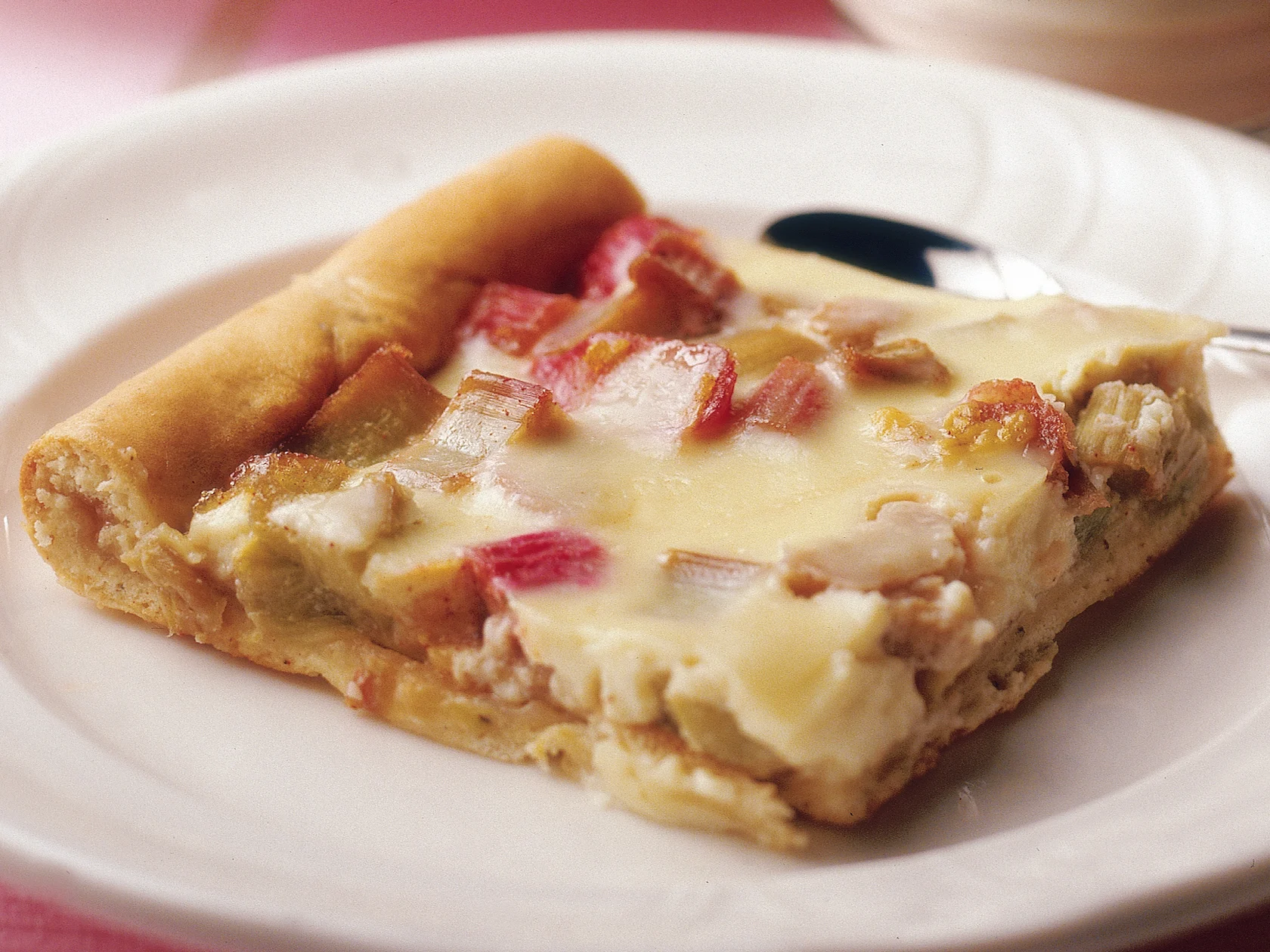 Raparperi-pullapiirakka