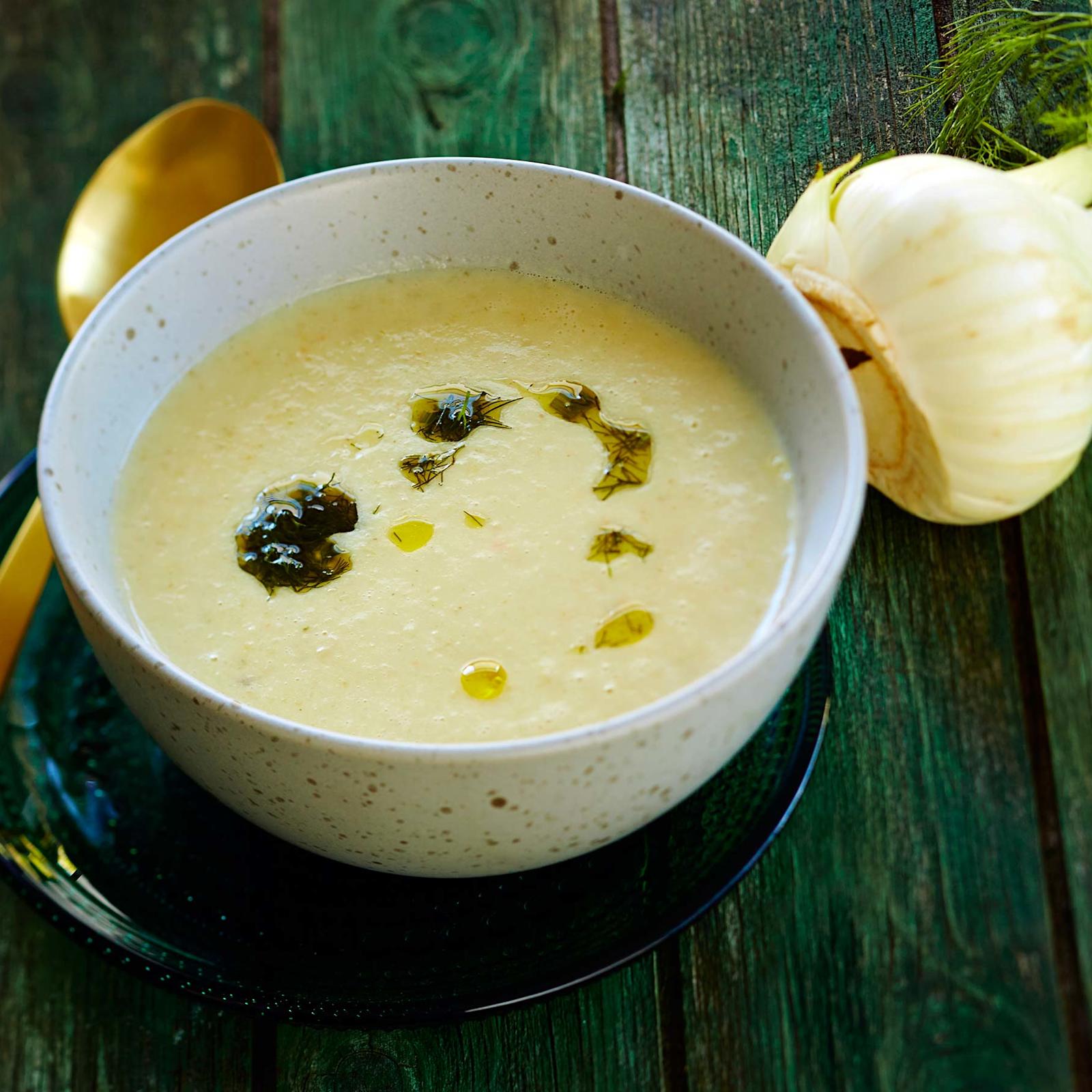 Juustoinen fenkolikeitto