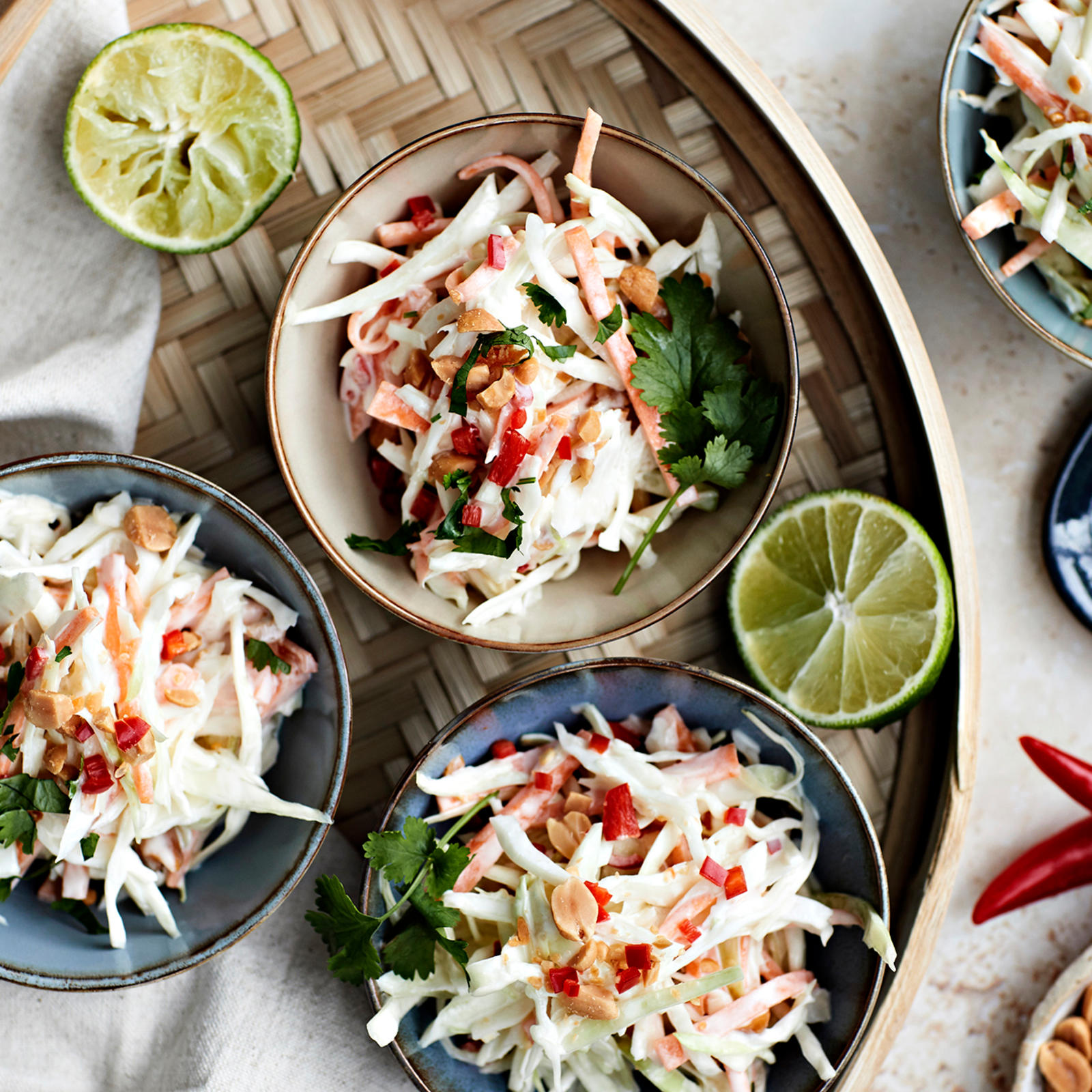 aasialainen coleslaw