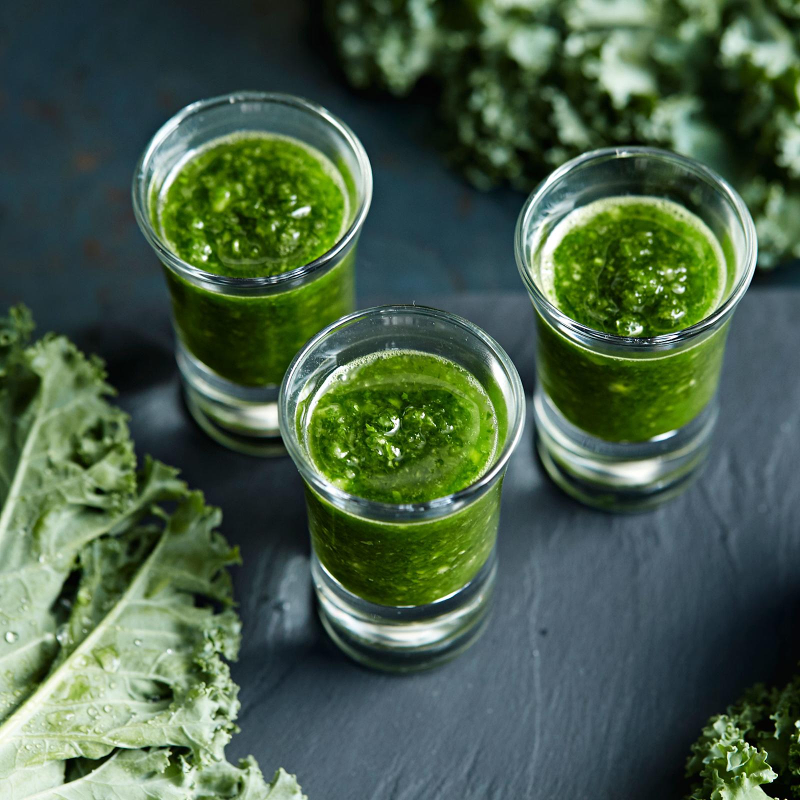 Piristävä vihershotti