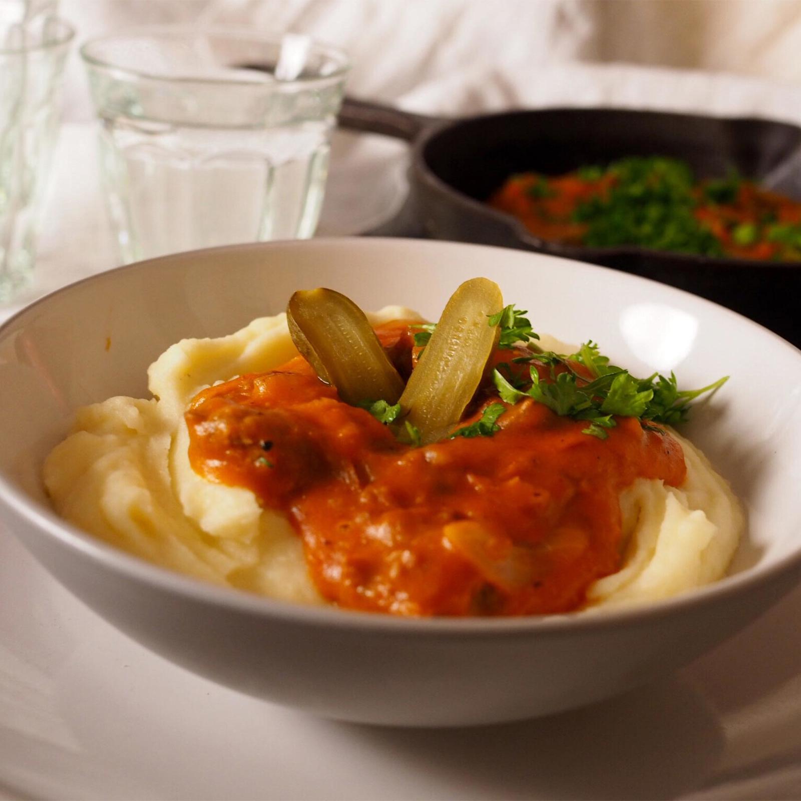 Stroganoff nyhtökaurasta