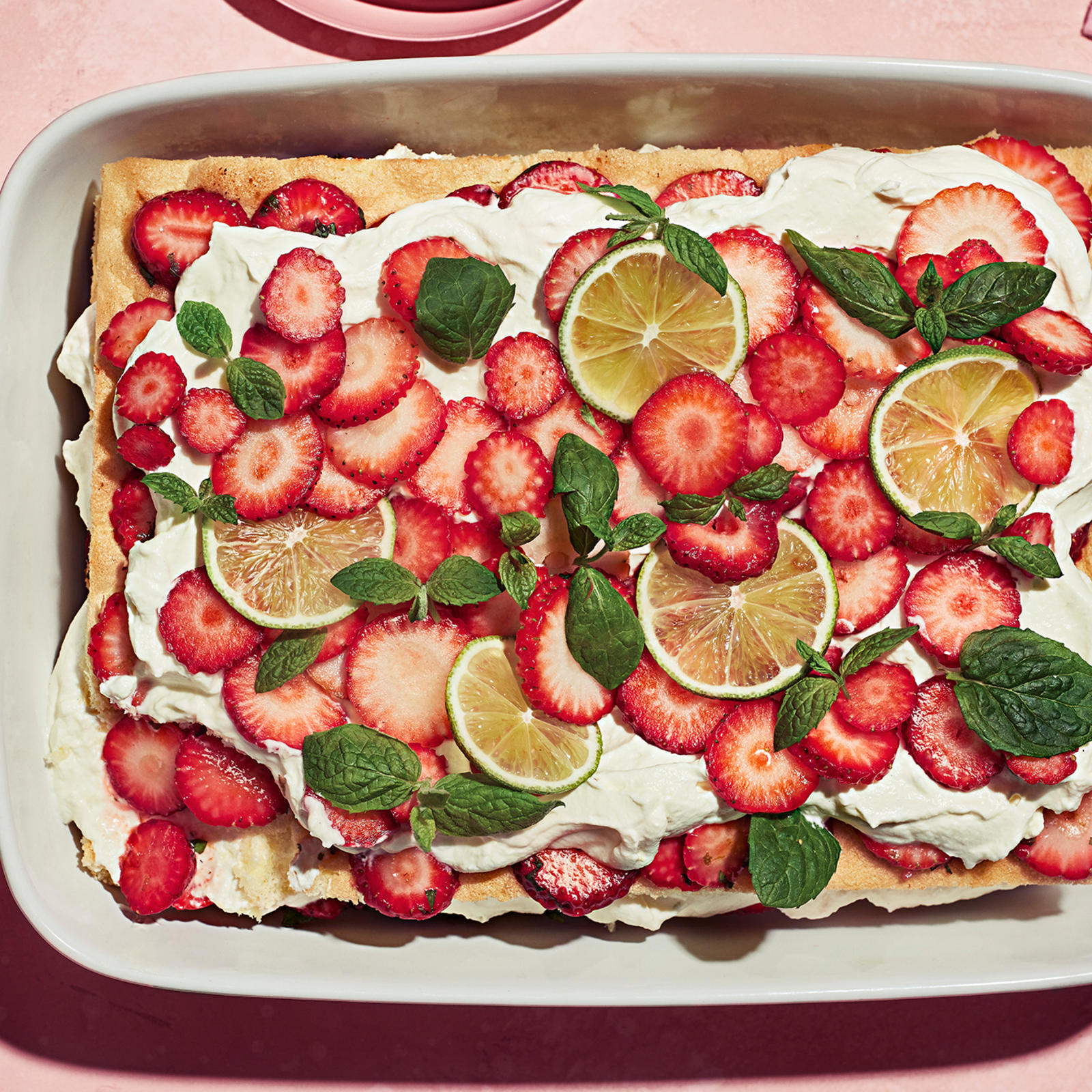 Mansikka-mojitokakku