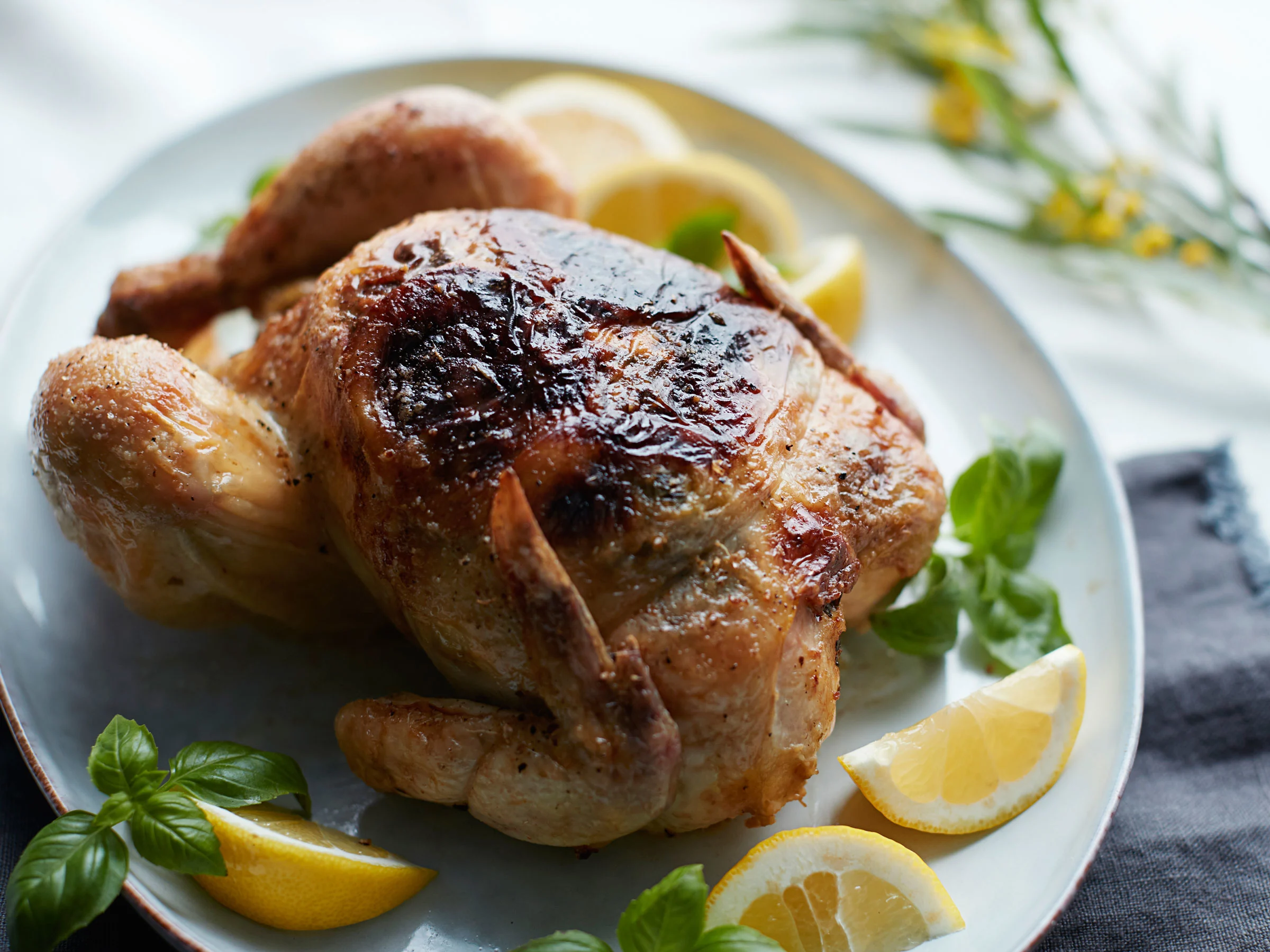 Sitruunainen yrttivoibroileri