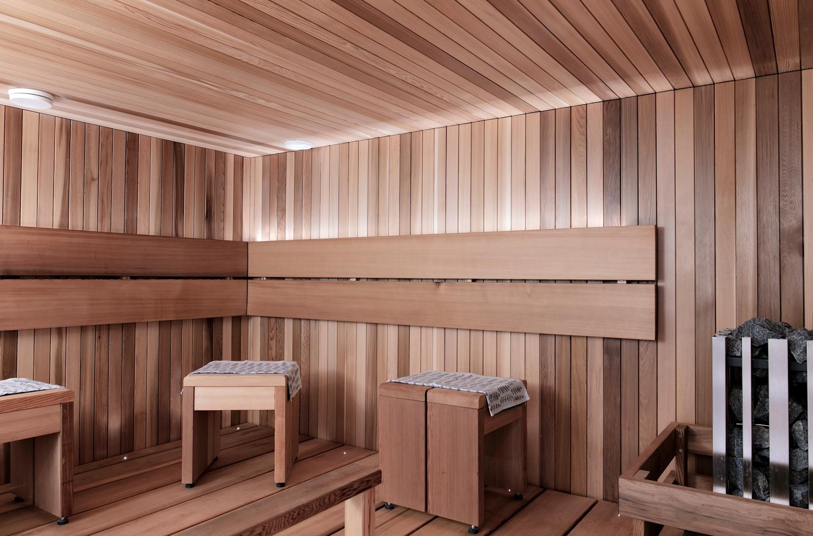 Radisson Blu Royal: Presidenttisviitin sauna.