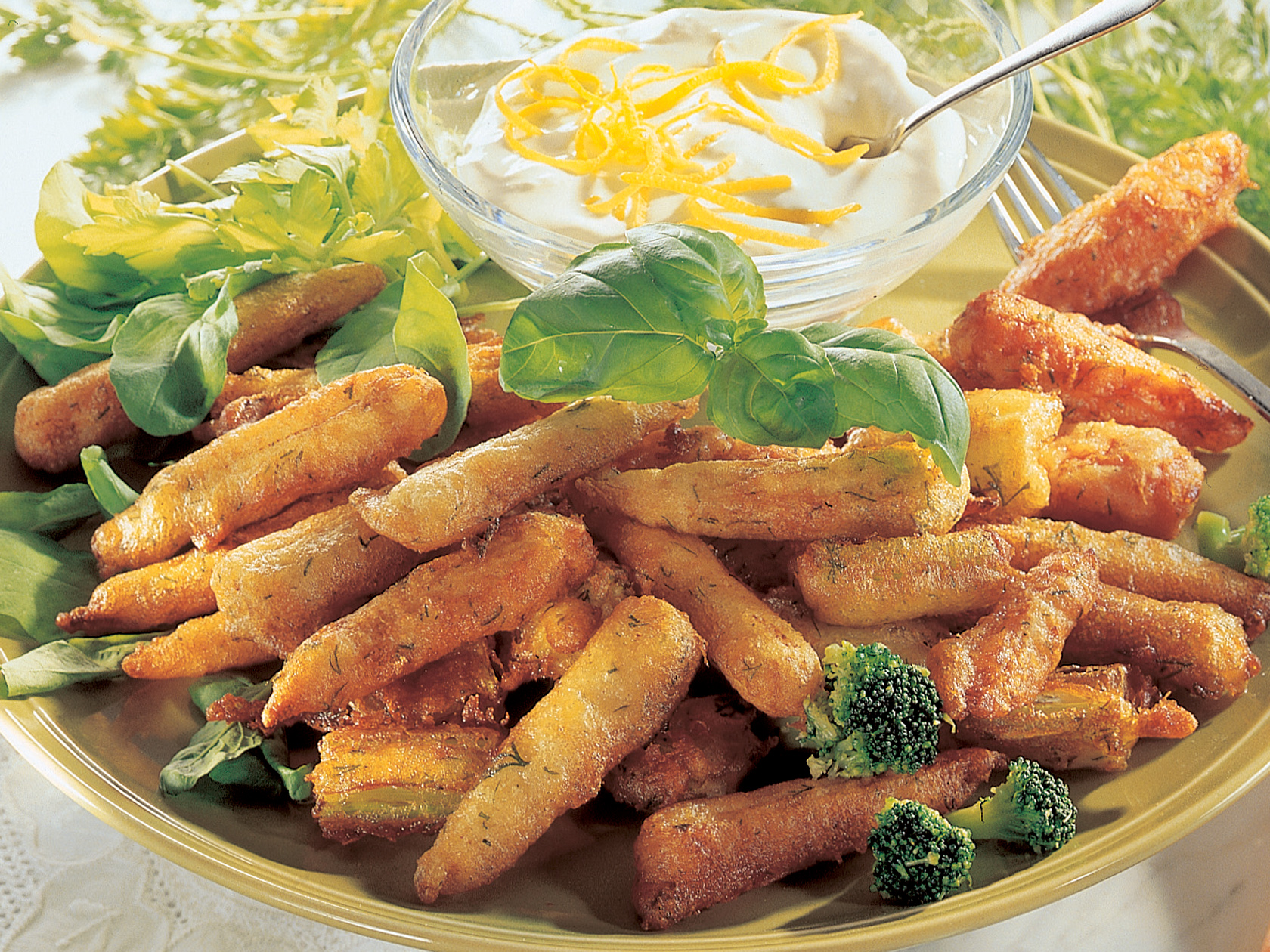 Friteeratut kasvikset