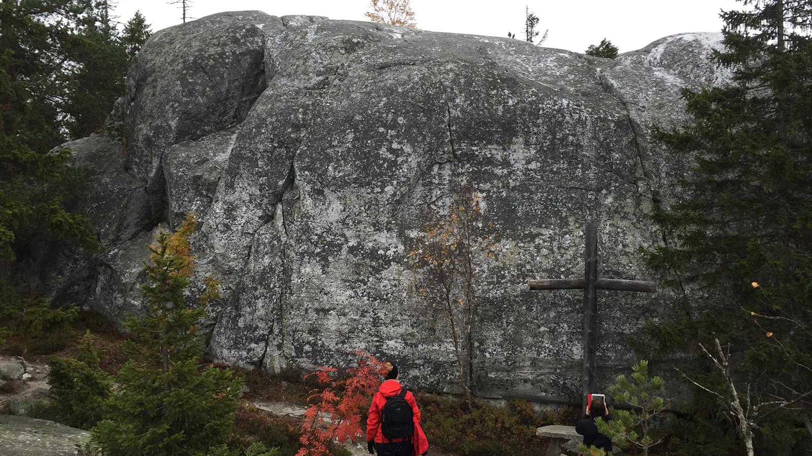 Akka-Kolin huippu muistuttaa mammuttia.