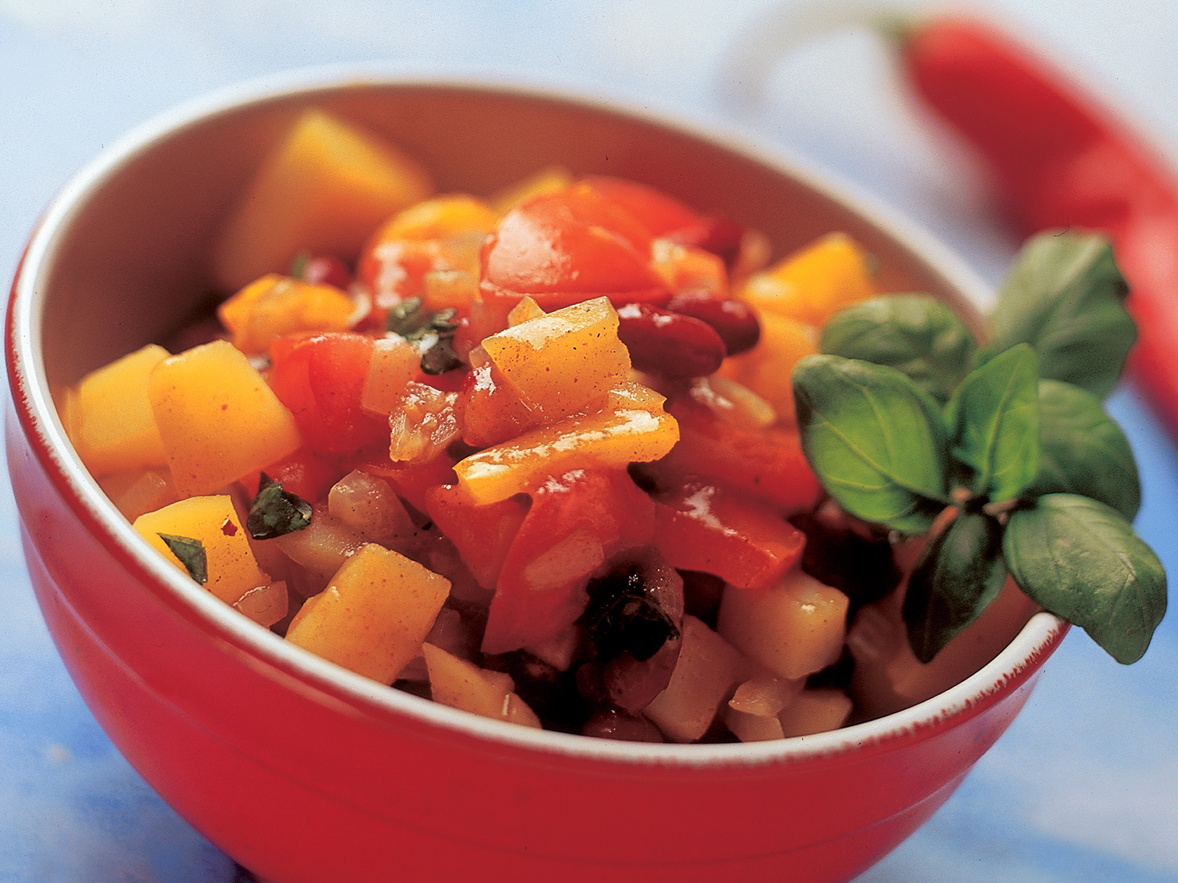 Maukas chili sin carne