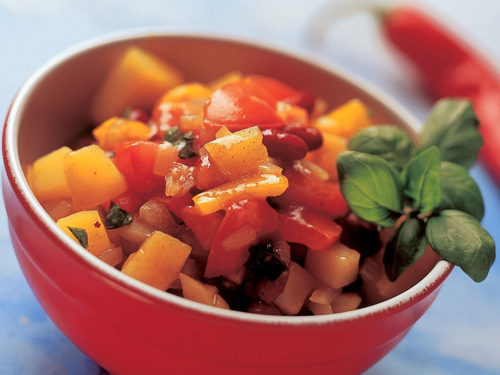 Maukas chili sin carne