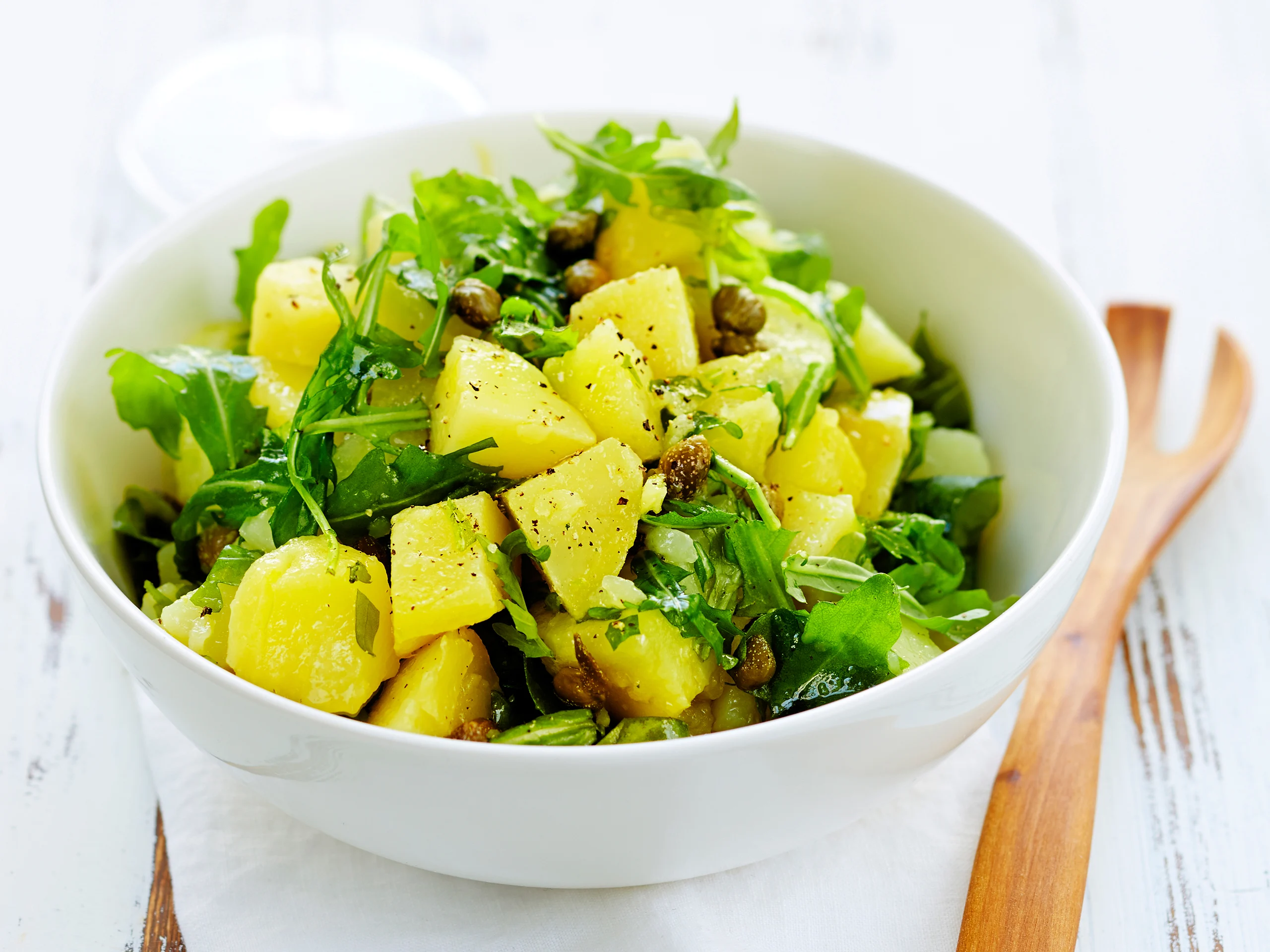 Rucola-perunasalaatti