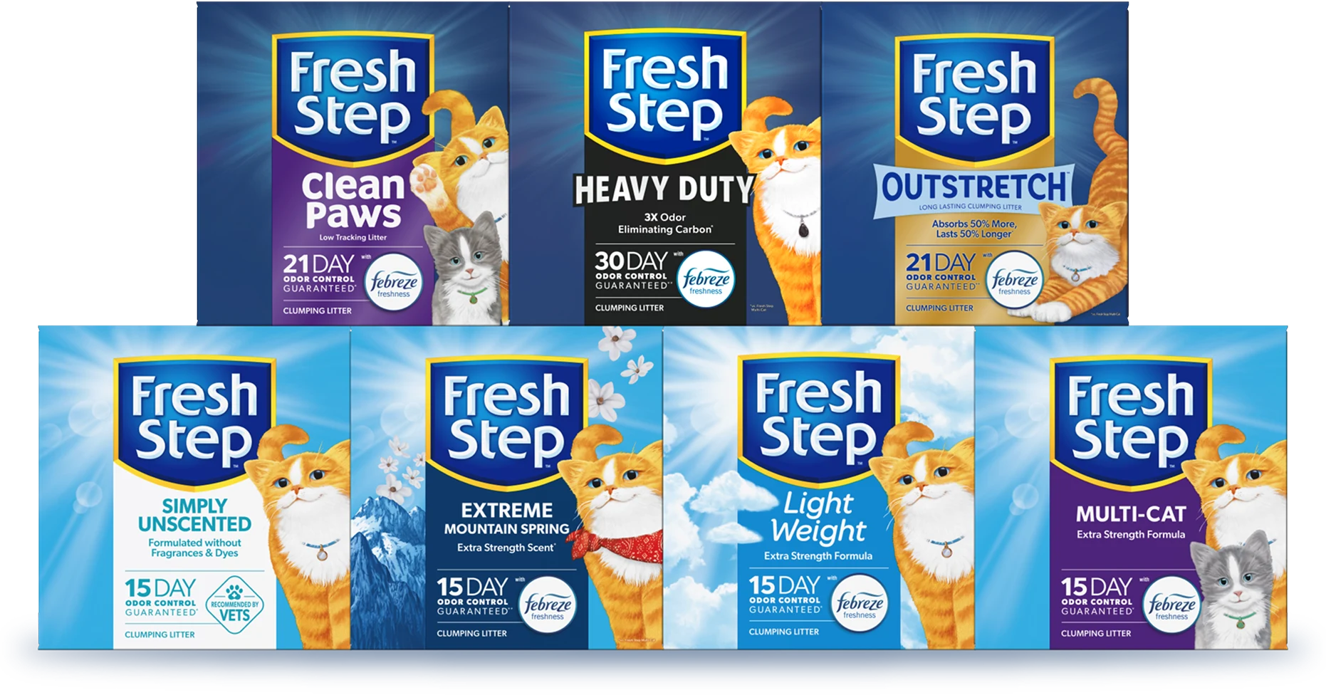 Fresh Step® Family Shot