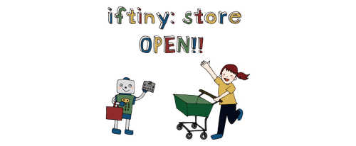 ウェブストア「iftiny store」オープンのご案内