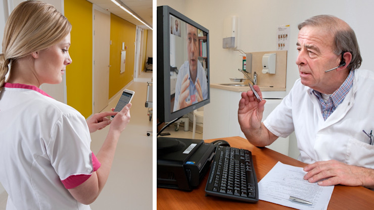 Blog Header image Improving digital healthcare during the corona pandemic full