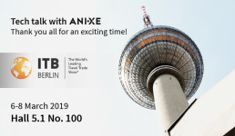 Travel conference, ITB hosts travel technology provider ANIXE