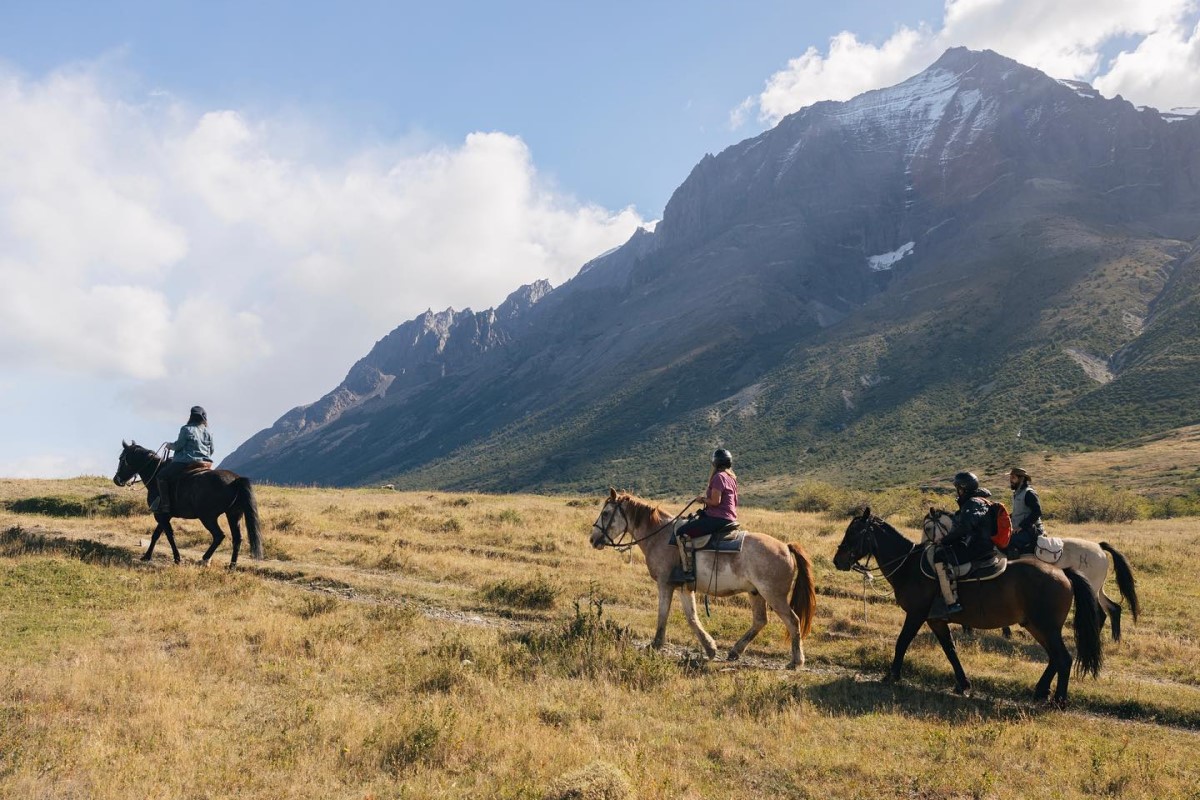 Horseback riding with Hotel Las Torres, Torres del Paine, Patagonia, Chile
