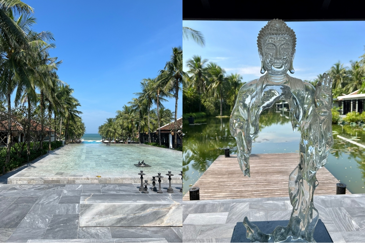 Tranquil luxury by the sea—Day 6 was all about rest, reflection, and serene surroundings. (Photo: Claudia Cavero)
