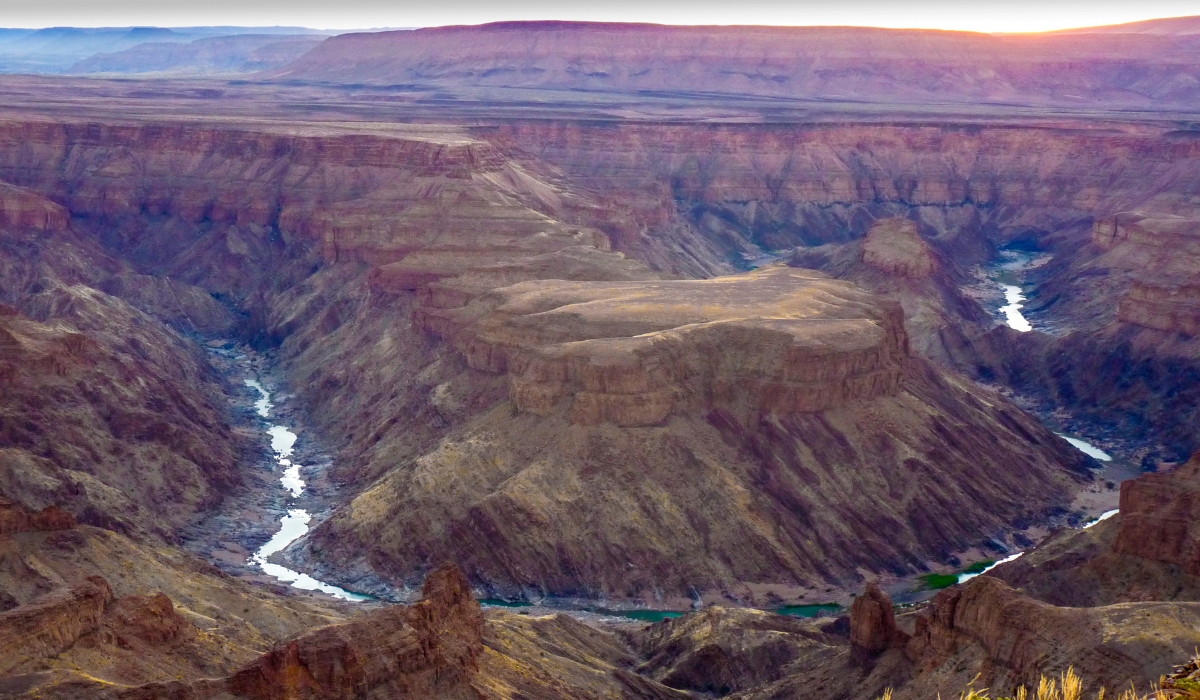 Fish River Canyon in Namibia