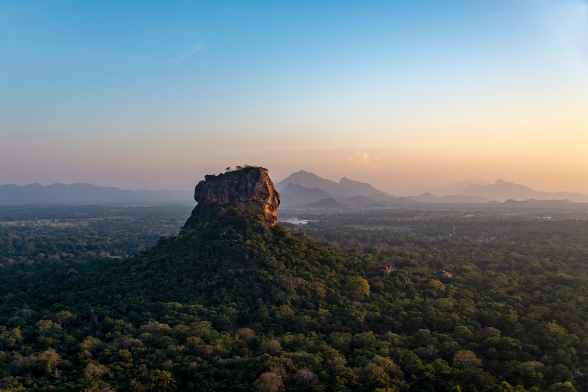 Sigiriya Rock Fortress, one of Sri Lanka’s most recognizable landmarks.