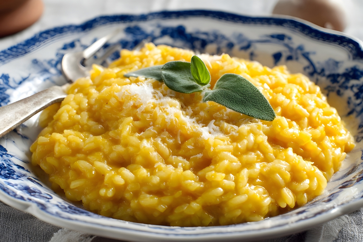 Risotto alla Milanese.