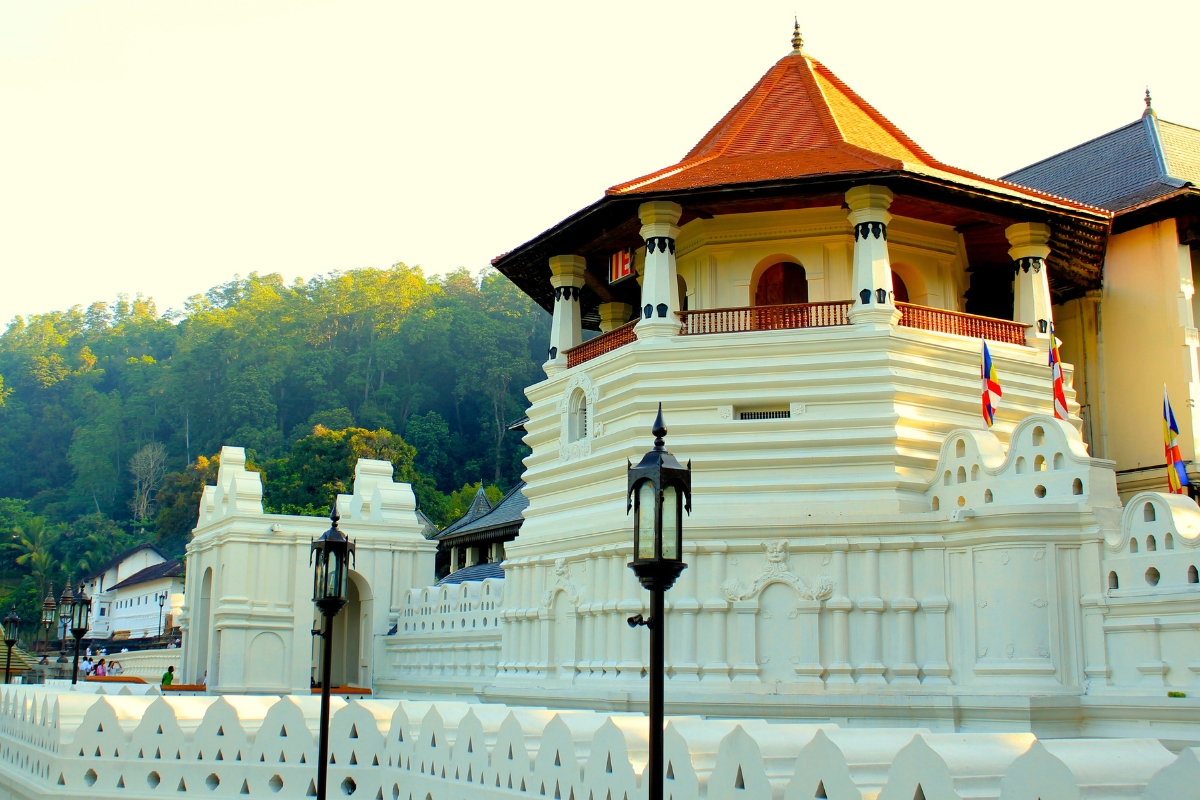Sri Dalada Maligawa, commonly known in English as the Temple of the Sacred Tooth Relic, is a Buddhist temple in Kandy.