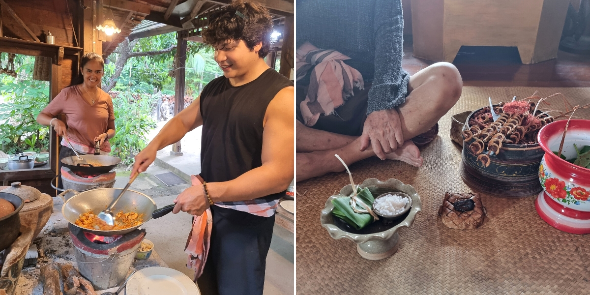 Cooking class and tea tasting, Lanna tradition in Thailand