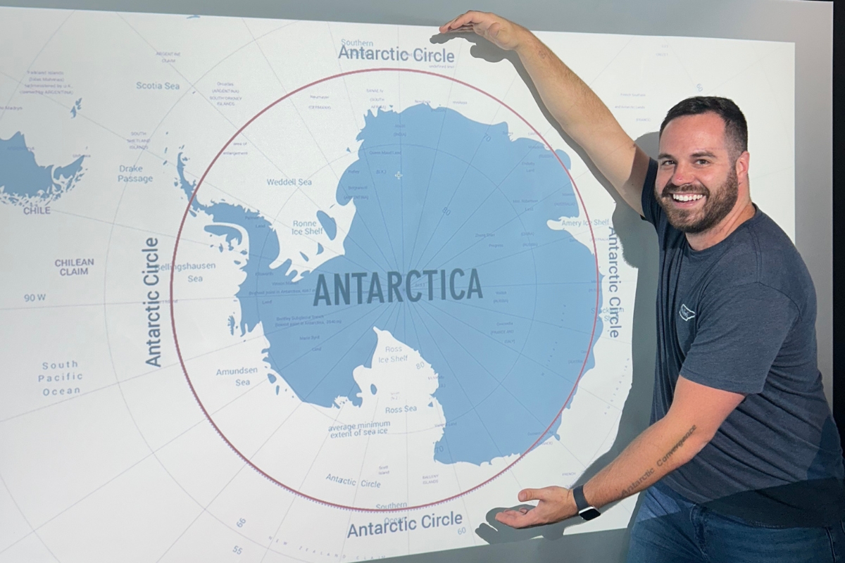 SA Expeditions Destination Expert Adam Laughter on Antarctica cruise expedition