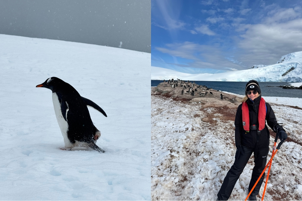 Exploring the White Continent with Destination Expert Laura (Photo: Laura Wingfield).