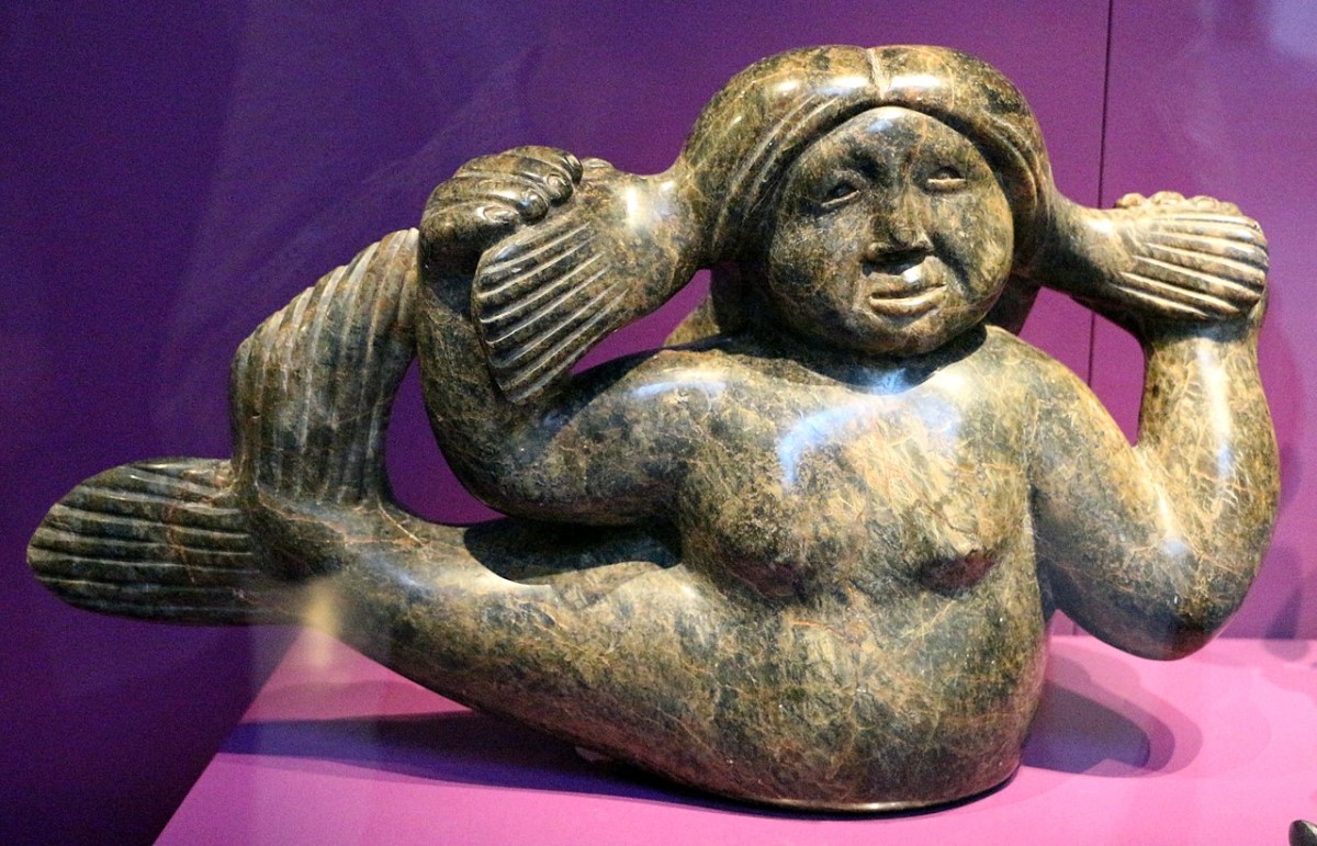 Sedna goddess sculpture