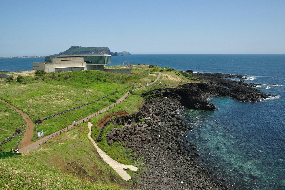 Take in the scenery of Jeju by slowly exploring the coastline