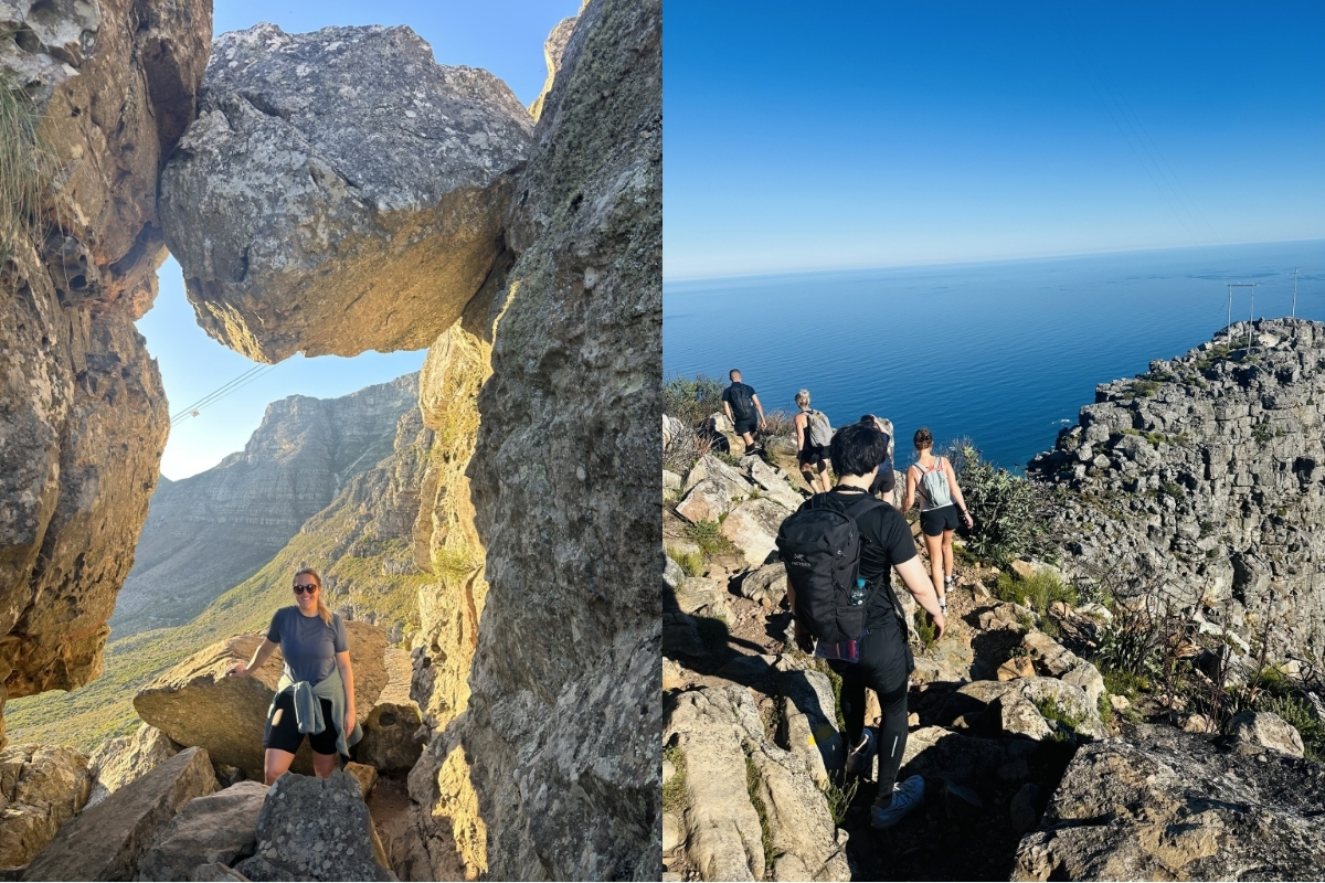 From secret rock arches to cliffside paths above the sea, Megan uncovers Cape Town’s wild side—one epic step at a time. (Photo: Megan Ribeiro)