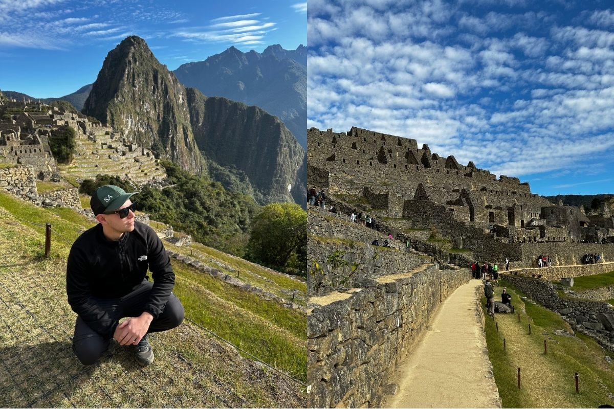 Exploring the ancient Inca citadel of Machu Picchu before our journey comes to an end (Photo: Mikey Blount).