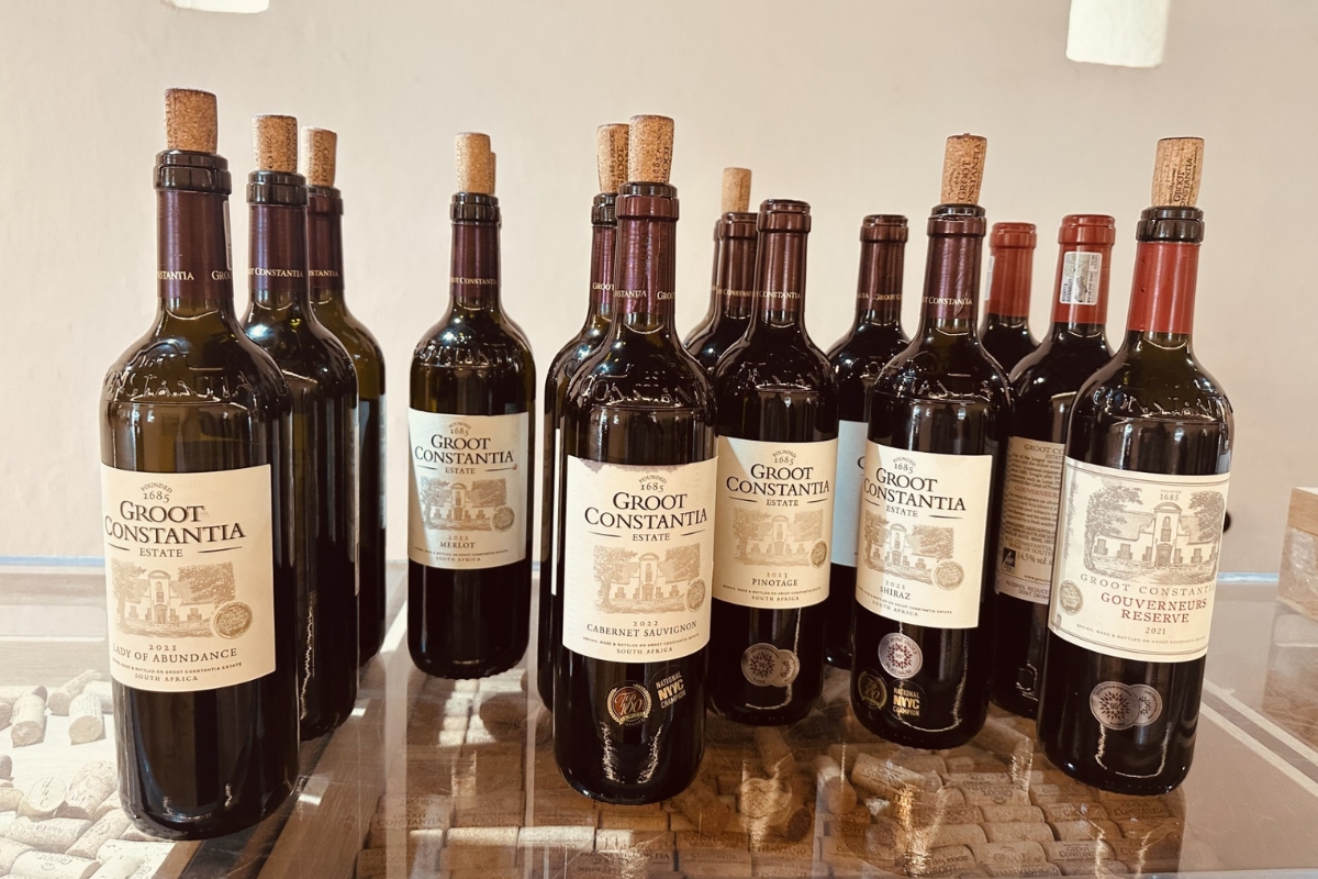 A taste of history at Groot Constantia—South Africa’s oldest wine estate, dating back to 1685. (Photo: Megan Ribeiro)