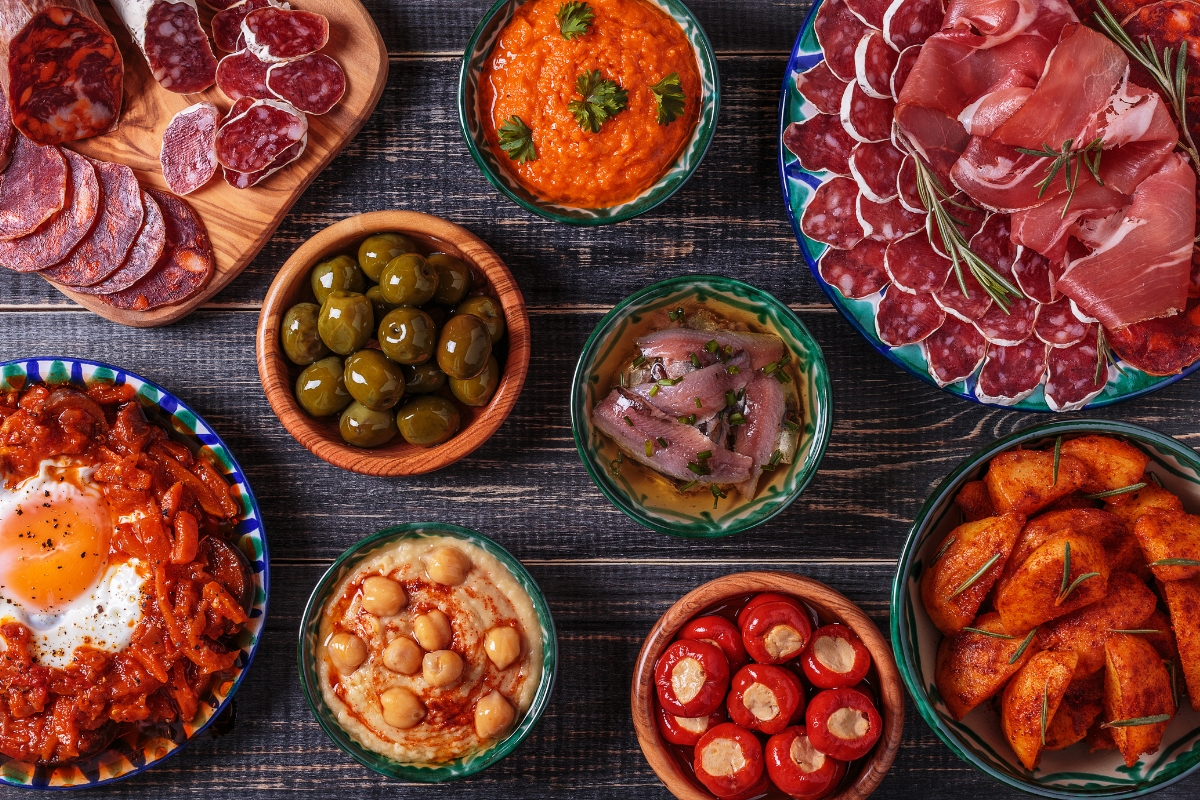 A feast of flavors—tapas embody the heart and soul of Spain’s culinary tradition.