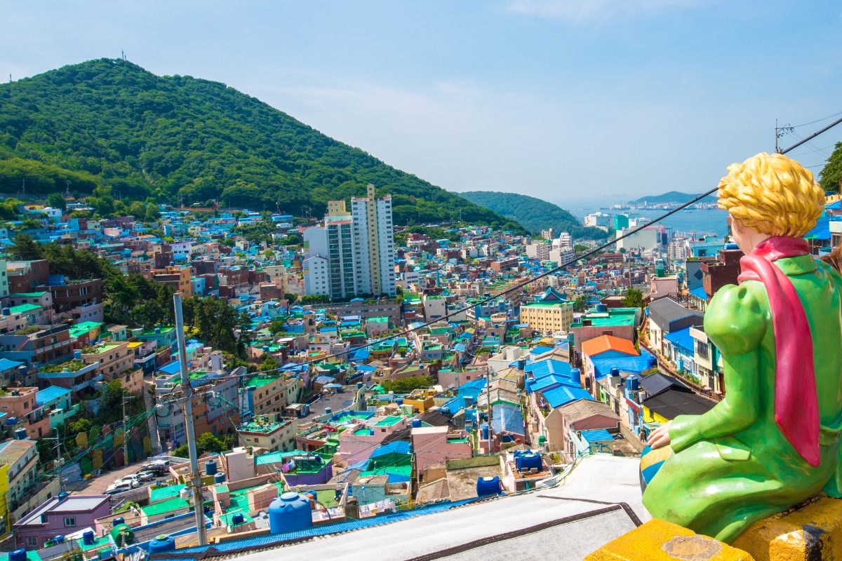 Busan's coastal atmosphere offers a relaxed pace for travelers looking to explore.