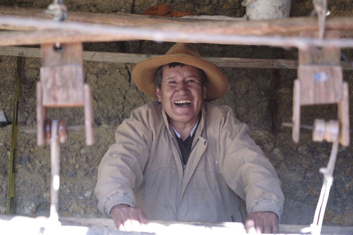 Juan Araujo at Quenajirca