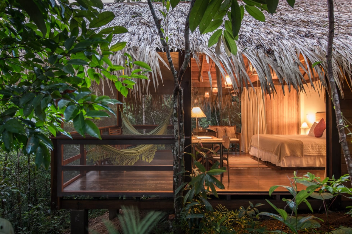 At Anavilhanas Lodge in Brazil, every stay directly supports rainforest preservation, wildlife research, and local community empowerment. (Photo: Anavilhanas Lodge)