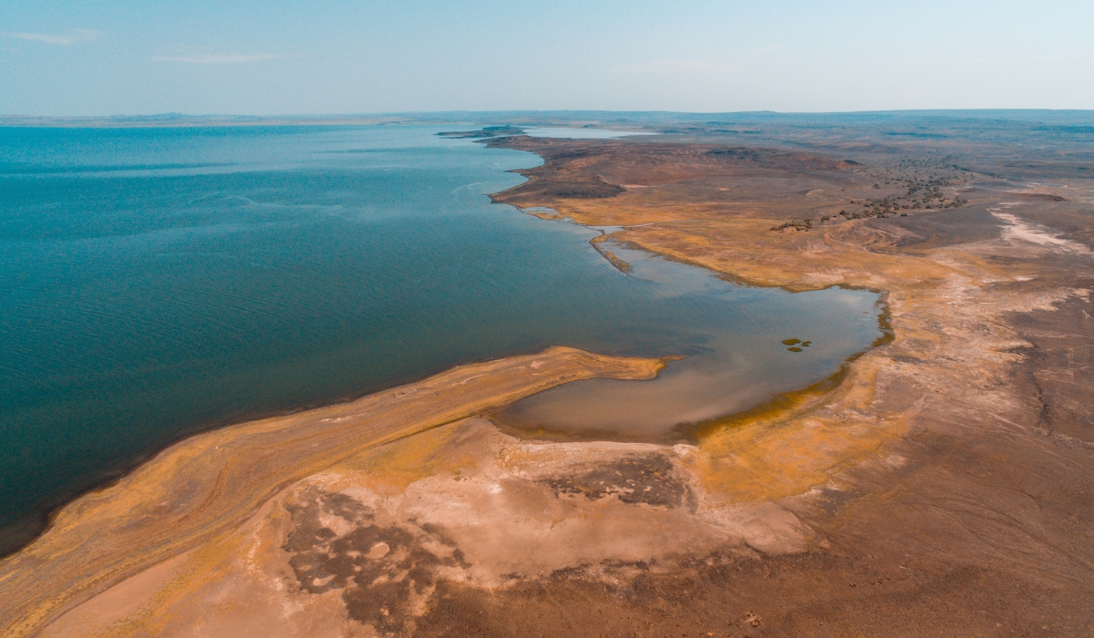 Lake Turkana in Northern Kenya