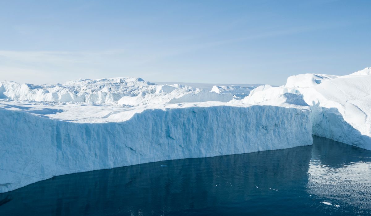 Icefjord UNESCO Site in Ilulissat, Greenland, Arctic Nature Ice Landscape