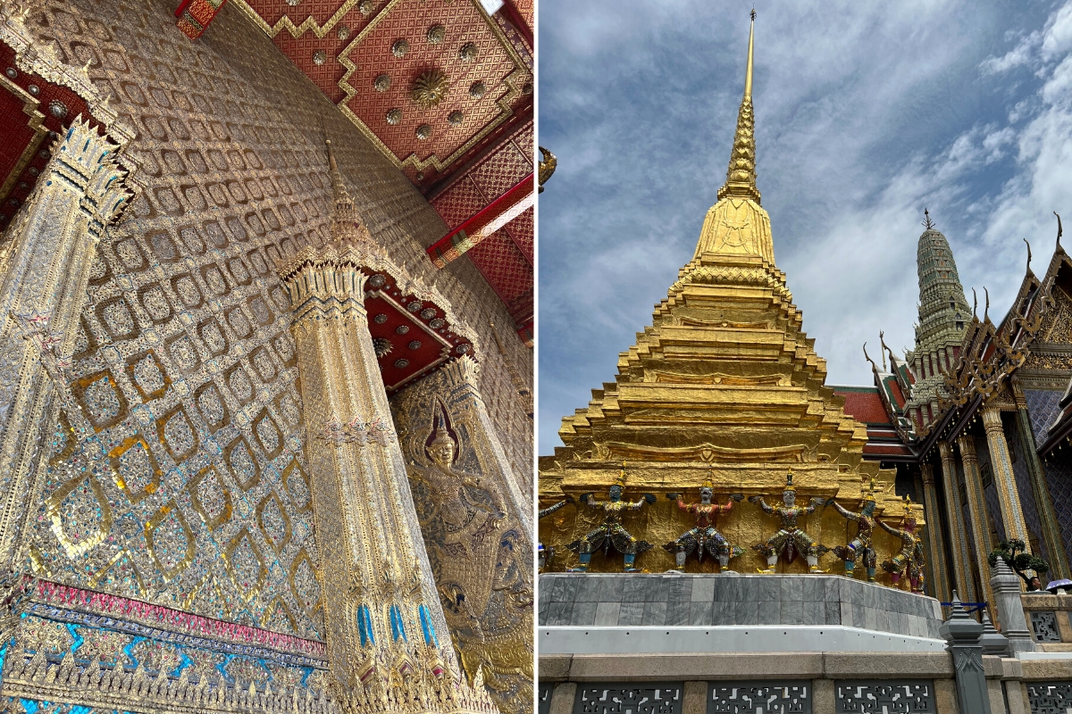 Emerald Buddha temple in Bangkok, Thailand