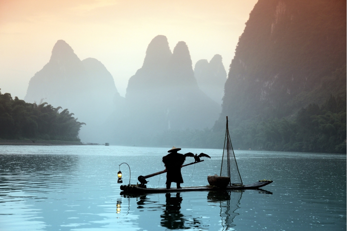 Yangshuo fisherman