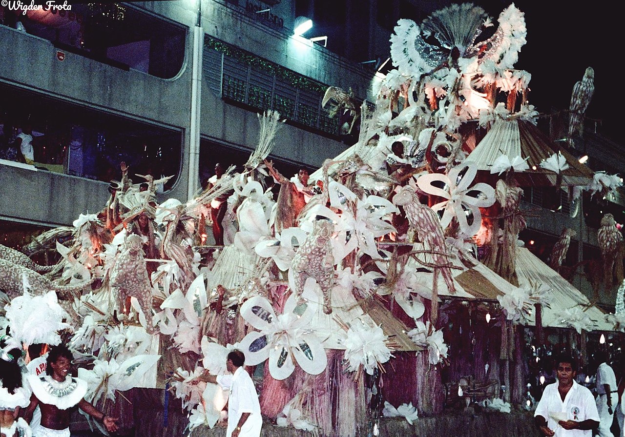 Photo from the Series -Samba Schools, Rio de Janeiro- 1990