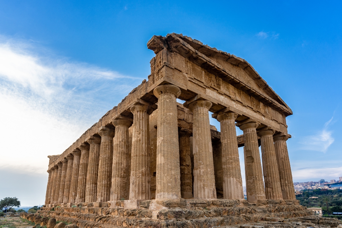 Valley of the Temples in Agrigento.