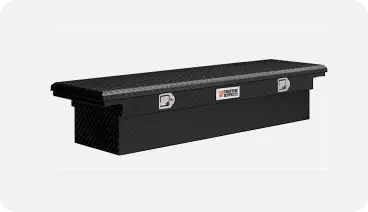 Crossover truck tool boxes