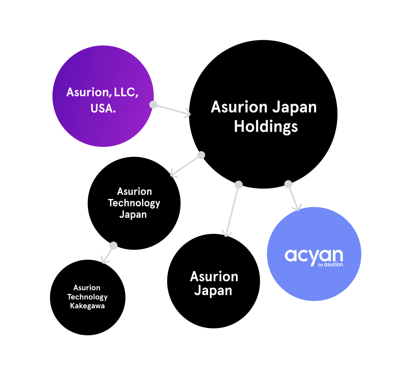 Asurion, LLC, USA. Asurion Japan Holdings. Acyan by Asurion. Asurion Technology Japan. Asurion Japan. Asurion Technology Kakegawa.