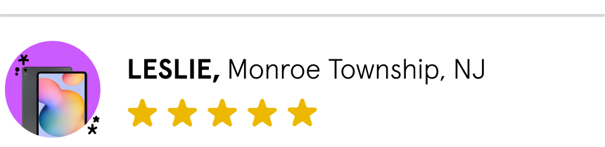 Leslie, Monroe Township, New Jersey, 5 stars