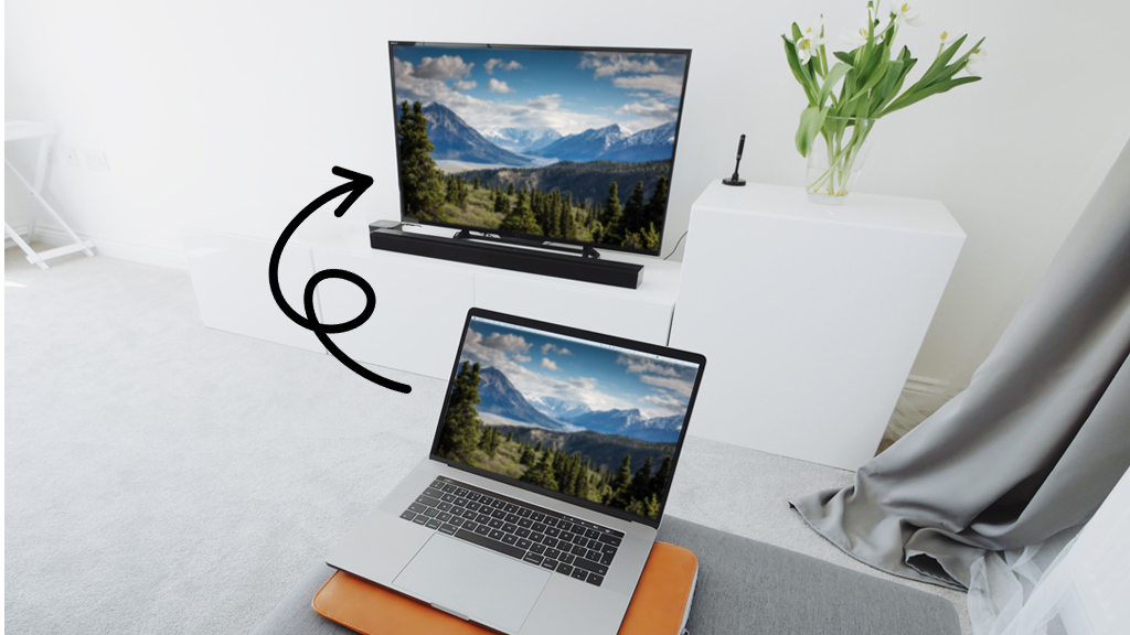 How to connect laptop to TV