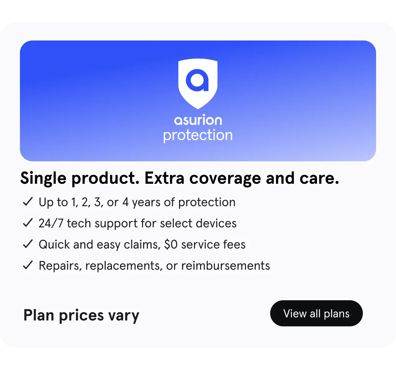 Asurion protection