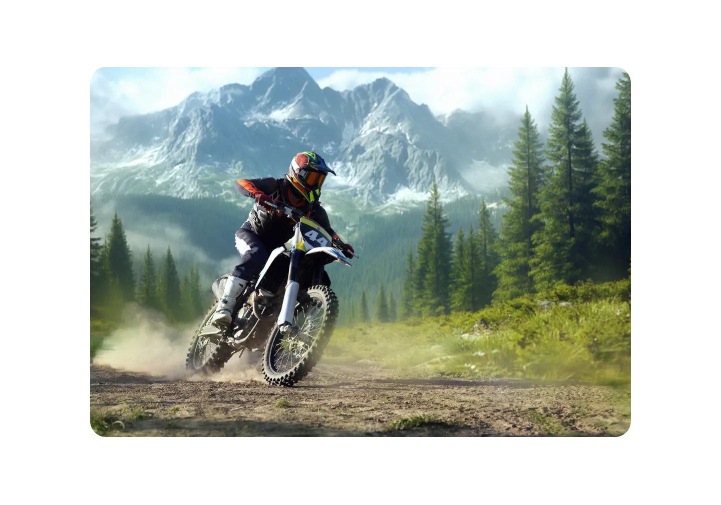 Motocross rider