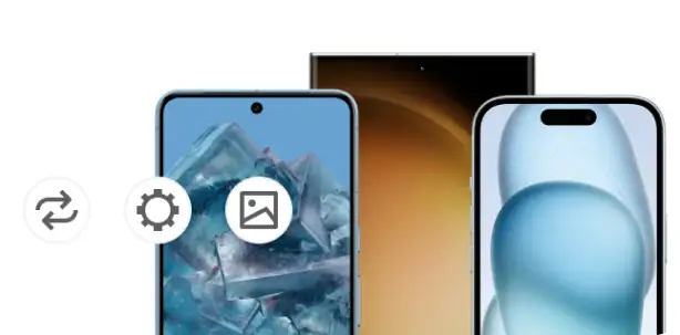 Various phone models