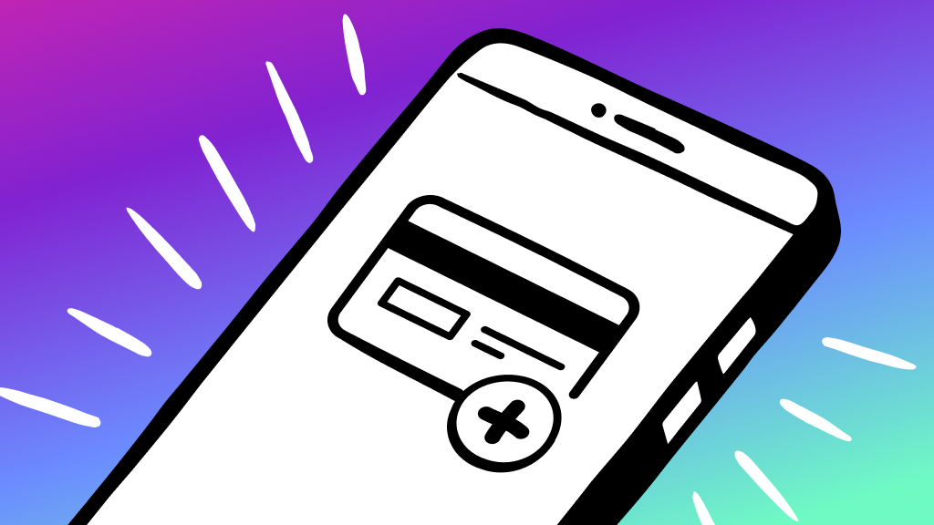 Illustration of adding a credit card to Apple Wallet